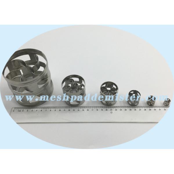 25mm Chemical Industry Metal Pall Ring Air Pollution Control Scrubbers Removal