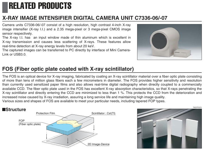 High Stability L12161-07 Hamamatsu X Ray Source For Electrical Devices / Mount Boards