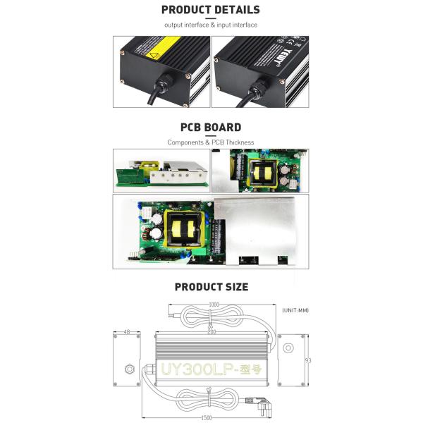 12V 16A Yacht Onboard Boat Battery Charger Lifepo4 Universal