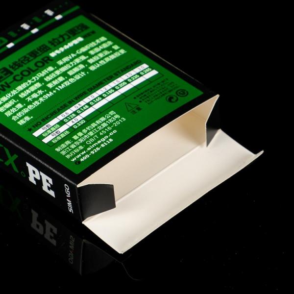 Kraft Paper Eco Friendly Folding Fishline Package Cardboard Packaging Box Custom Design