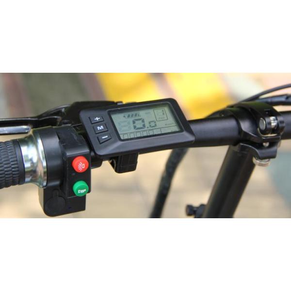 White 48V Portable Electric Bike , 350W 10Ah Battery Powered Bicycles