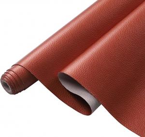 China Abrasion Resistant Upholstery PVC Leather Upholstery Fabric Vinyl Leather wholesale