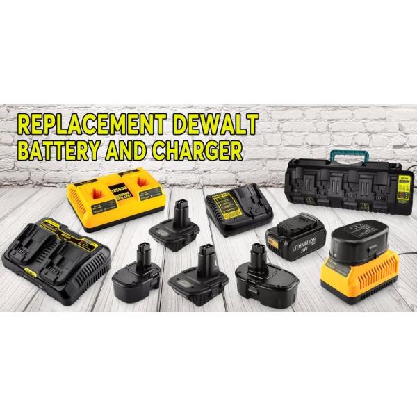 20V 18V 5.0Ah Power Tools Battery Cordless Drill Dewalt DCB200 Battery