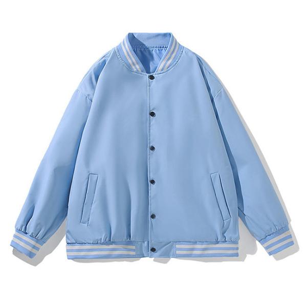 Trend Casual Baseball Varsity Jackets Thin Cargo Couple American Tide Brand Jacket