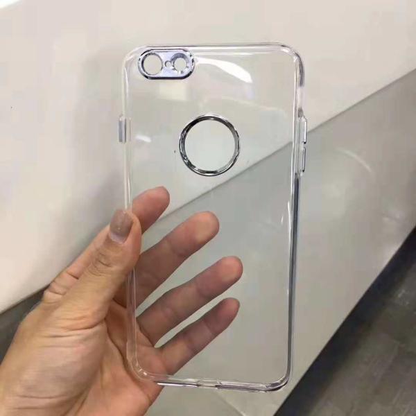 TPU+ABS Color Clear Metallic Button Protective Case Back Cover For Xiaomi A2 Mi5x Redmi note 4 Mi6 Xiaomi note 3