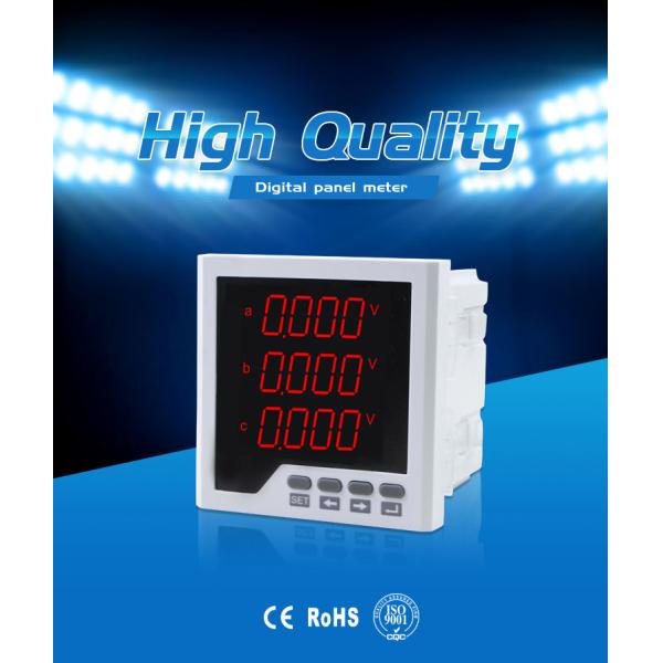 three phase digital multifunction ampere volt poer energy meter ith RS485 meter 220 volt att meter