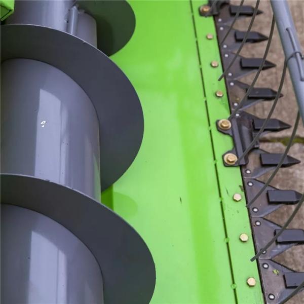 Rubber Crawler Farm Combine Harvester 1200mm Rice Combine Harvester