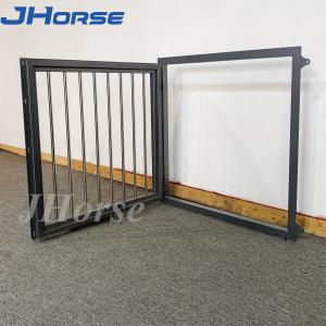 China Steel Prefab Bamboo Infill Horse Stall Horse Barn Door Hinged Windows Customized wholesale
