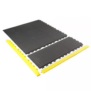 China PVC Material Floor Anti Fatigue Standing Mat , Rubber ESD Anti Fatigue Floor Mat wholesale