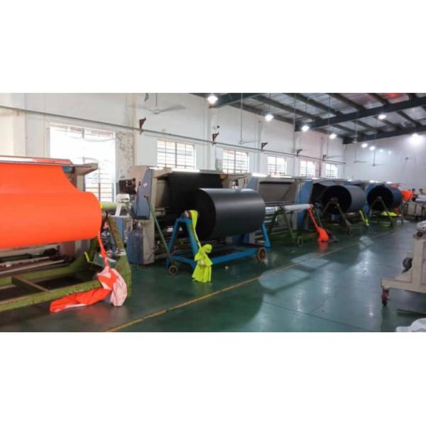 31% Nylon 61% Cotton Mixed Fabric 70DX21S 130gsm PU Coated Cotton