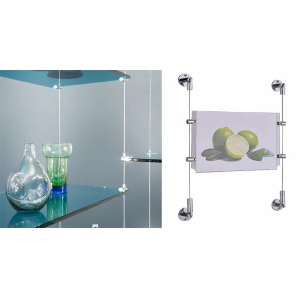 Ceiling Rail Hanging System Stainless Steel Wire Ceiling Wall Wire Picture Hanging Kit