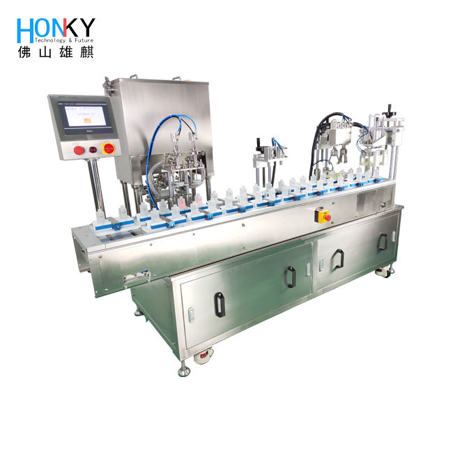 China 150g CC Cream Paste Filling And Capping Machine With High Precision Piston Pump wholesale