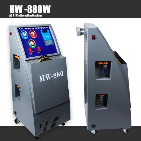 R134a Recharge LCD Automotive AC Machines Refrigerant Recovery Systems