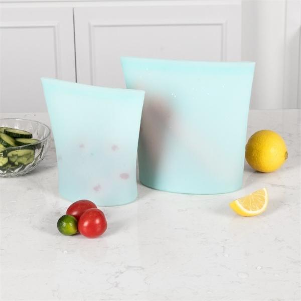 Premium Reusable Silicone Food Storage Bags For Freezing, Cooking & Organizing – Leak-Proof, Odor-Resistant & Easy To Clean – The Ideal Sustainable