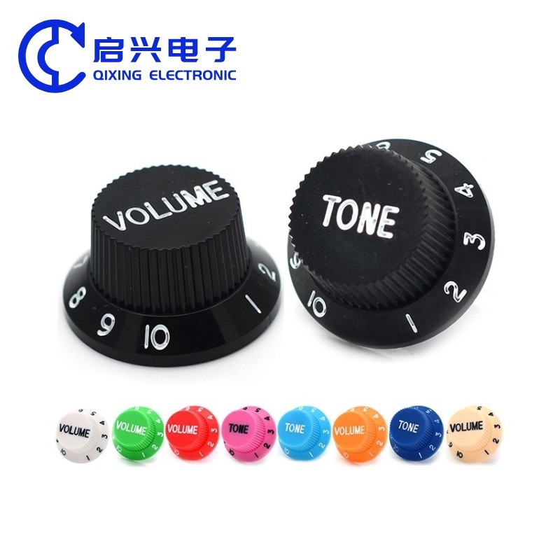 Custom Electric Guitar Speed Control Volume And Tone Knobs Surface Mount