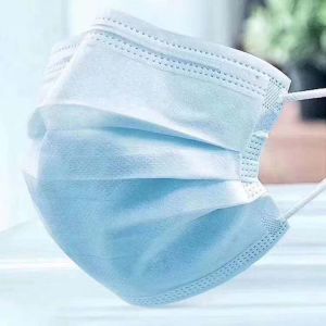 Buy cheap Blue Non Woven Disposable Face Mask 3-Ply Protection For Industry / Hotel from wholesalers
