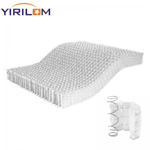 China Vaccum Compressed 3 Zoned Independent Pocket Coil Spring Unit for Mattress wholesale