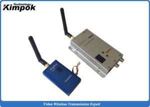 China 12 Channels Analog Wireless Video Transmitter 1000mW Long Range Transmitter and Receiver on sale