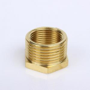 China Brass Fittings Bushing Welded UNS70600 NPT Thread Copper Pipe Fittings Bushing Forged Fittings wholesale