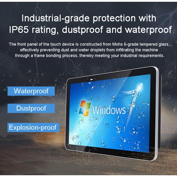19 inch Embedded Industrial Display Terminal 1024*768 LCD Display Capacitive Resistive Touch Screen All in One Computer ﻿
