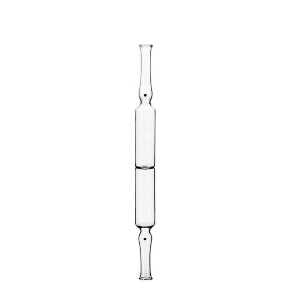 Quality 1ml clear good tolerance range neutral borosilicate glass ampoule for cosmetics for sale