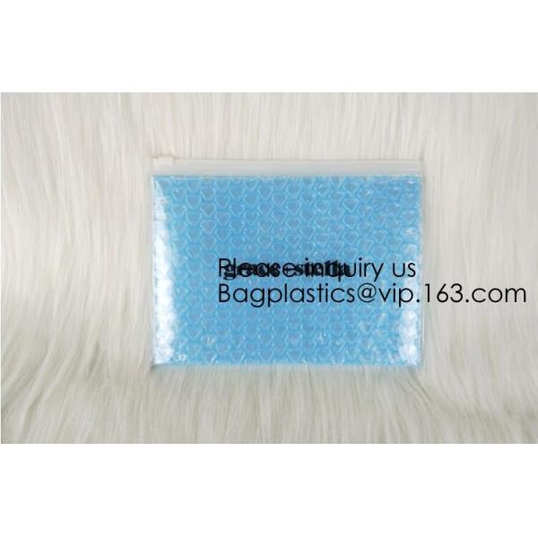 Best Seller Waterproof Cosmetic k Bubble Bag/Custom Printing PVC Bubble Mailer With Zipper, bagease, bagplastics