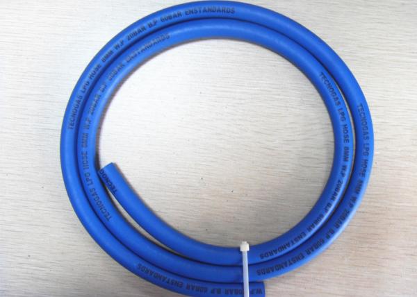 Quality ID10 MM Blue WP 20 Bar  Lpg Gas Hose For Household Usage 100M Length for sale