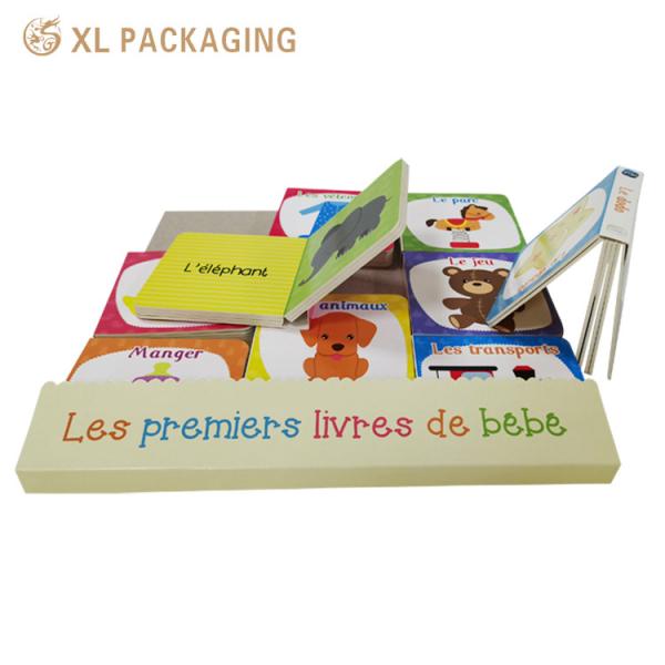 XL Packaging Custom Book Printing Wholesale Custom Book Printing A Set Of Children English Book 9pcs Small Cognitive Paper Book Custom Printed