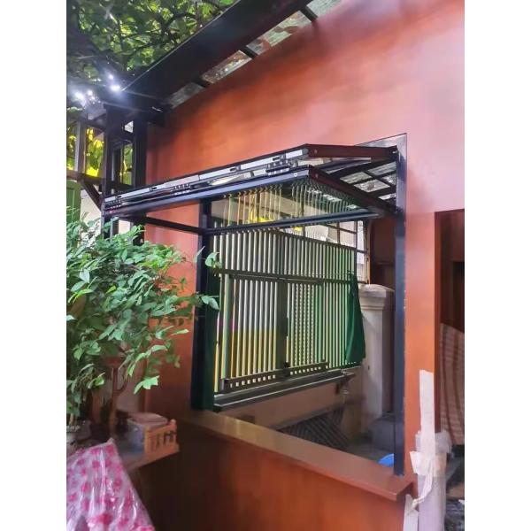 Factory Custom Thermal Windows Double Glazed Folding Sliding Window Aluminium Tempered Glass Bifold Windows