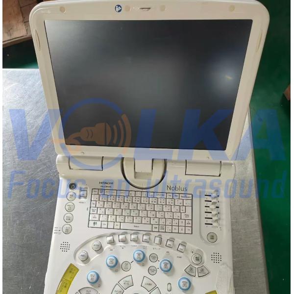 Hitachi Aloka Noblus Portable Ultrasound System Diagnostic Imaging Ultrasound Machine
