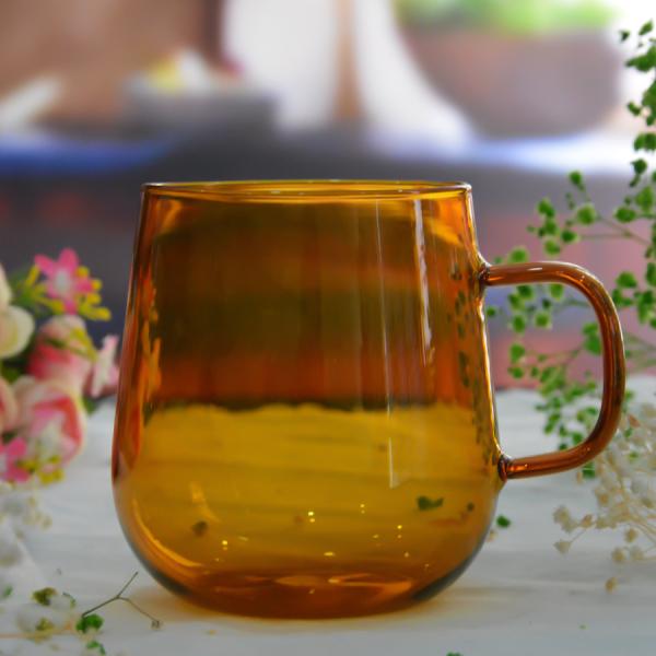 Colored High Borosilicate Tumbler Drinking Glasses