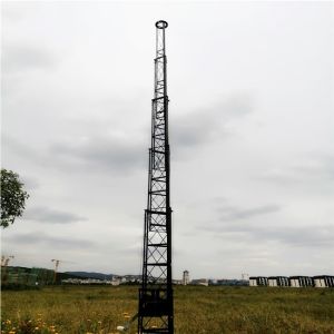 Buy cheap 30M Truss Guyed Lattice Tower from wholesalers