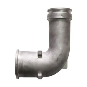 ODM A356 Aluminum Casting Parts Aluminum Intake Elbow For Engine Parts