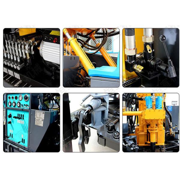 Pneumatic Impact 300 M Crawler Drilling Rig Rotary Full Hydraulic
