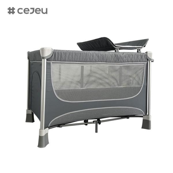 Baby travel cot baby playpen fashion Removable baby bed crib with diaper table multifunctional set bed for bedroom
