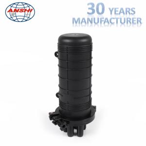 China ANSHI IP65 Dome Type Fiber Optic Splice Closure 12 Cores 72 Cores 1 In 3 Out wholesale