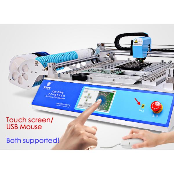 All in one pcb pick and place machine smt 58 Feeders CHMT48VB
