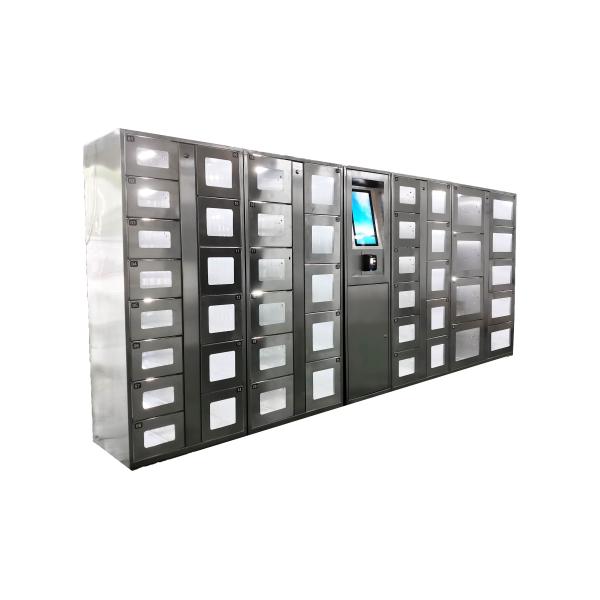 Customization Stainless Steel Vending Locker With Remote Management Touch Screen