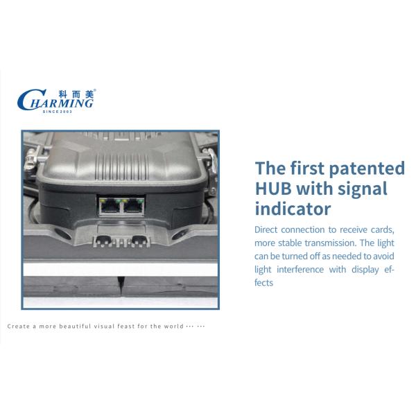 CM-E Series P3.91 Outdoor LED Screen with Seamless Splicing & Power Cord Integration for Party Rental