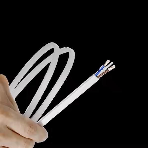 Custom Flat Optic-Electric Composite Cable for Indoor Use