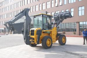 China WZ30-25 10 Ton 2500r/Min Tractor Loader Backhoe With Four Wheels Drive wholesale