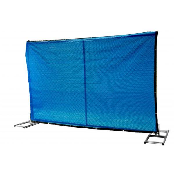 8' x 14'Portable chain link construction fence Tubing 1⅝"(42mm)x 1.6mm Thick Cross barce Chain mesh 2¼"x2¼"(57mmx57mm)