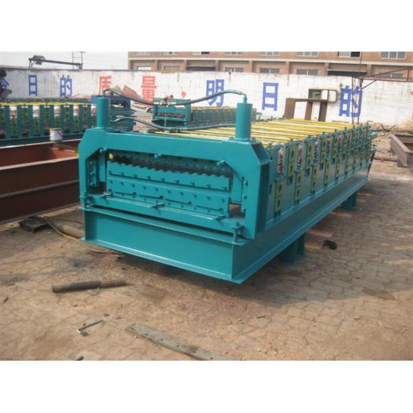 Building Material Double Layer Colored Steel Corrugated Sheet Rolling Machinary