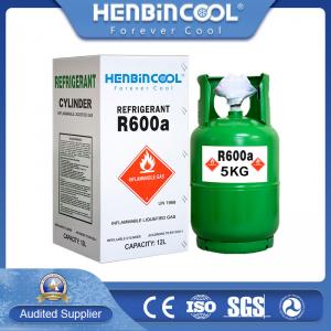 China Isobutane R600A Refrigerant Air Conditioner Cooling Gas Refilled Cylinder wholesale