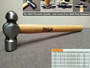 China Carbon Steel Wood Handle Ball Pein hammer in Hand Tools (XL-0043) on sale