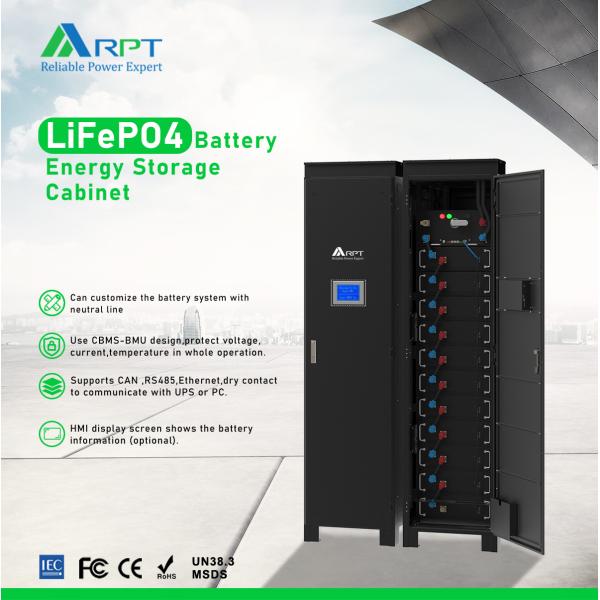 100V-600V Lifepo4 Battery UPS UN38.3 MSDS LiFePO4 Battery Storage