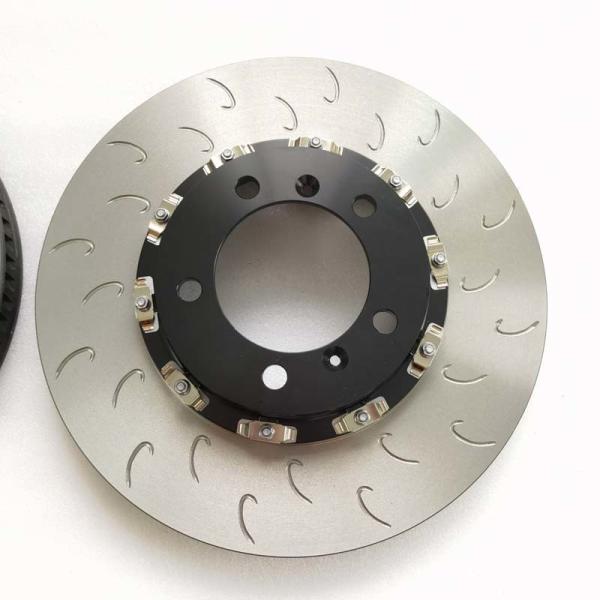 Porsche 982 Auto Brake Discs 350*34mm J Hook Floating Center Bell