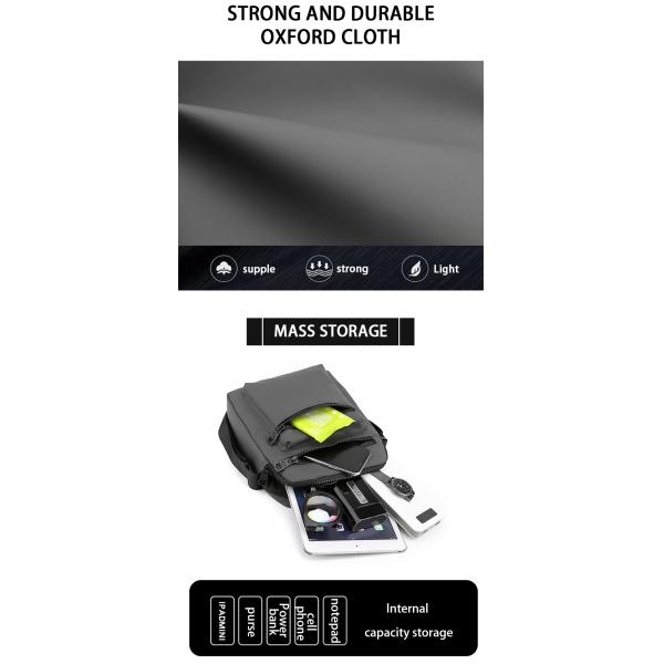 Wholesale Waterproof Casual Messenger Bags Shoulder Men's Crossbody Bag OEM