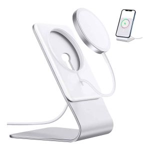 China Aluminum Desktop Magsafe Phone Mount 15w Magsafe Charger Holder wholesale