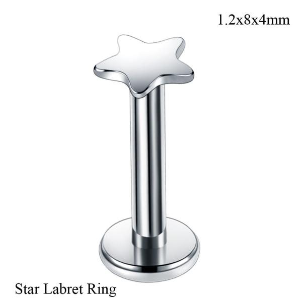 Korean style newest fashion body piercing jewelry stainless steel jewelry nose ring